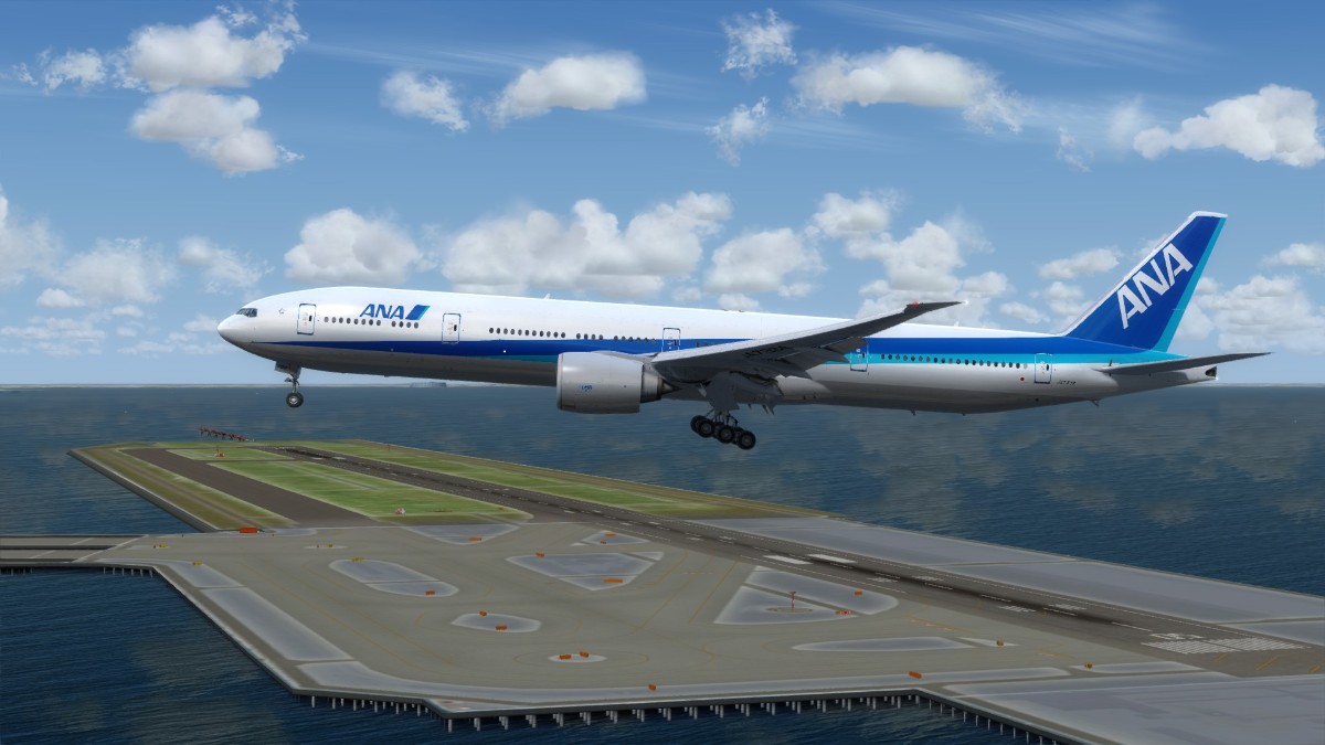 ANA 77W RJTT试飞-4513 