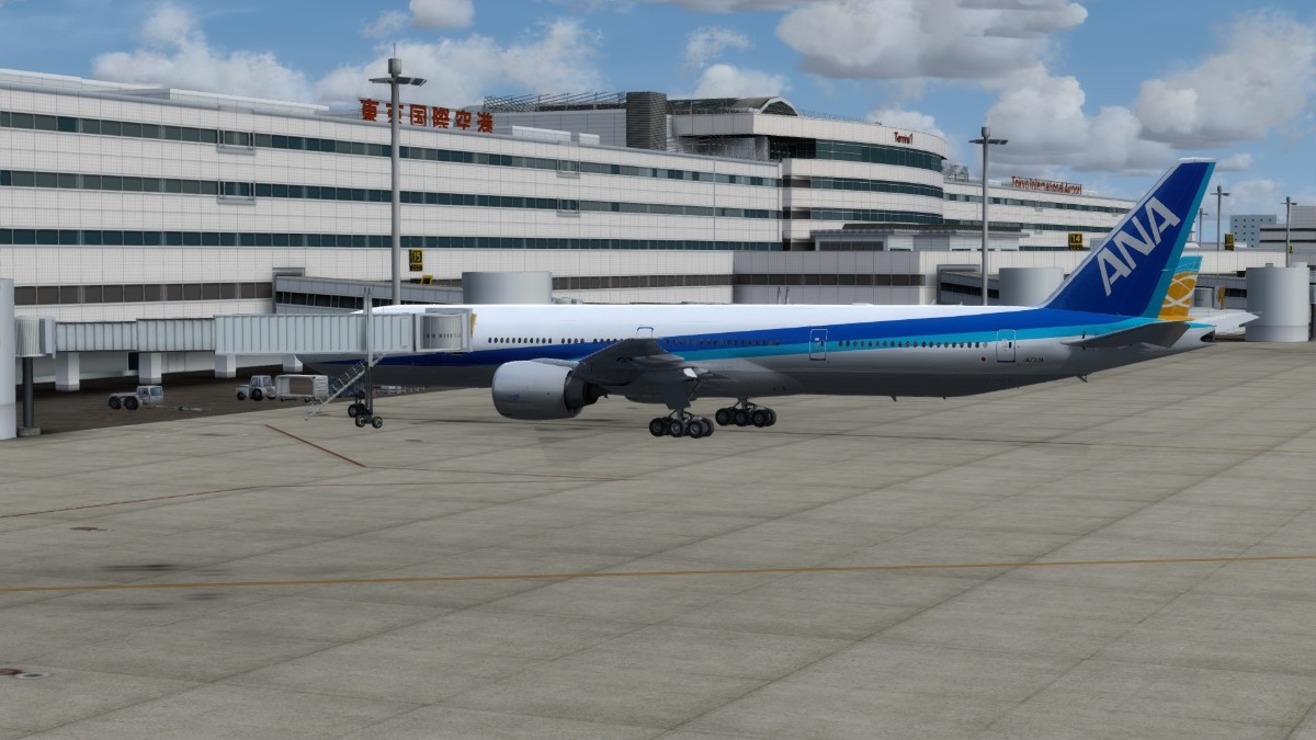 ANA 77W RJTT试飞-643 