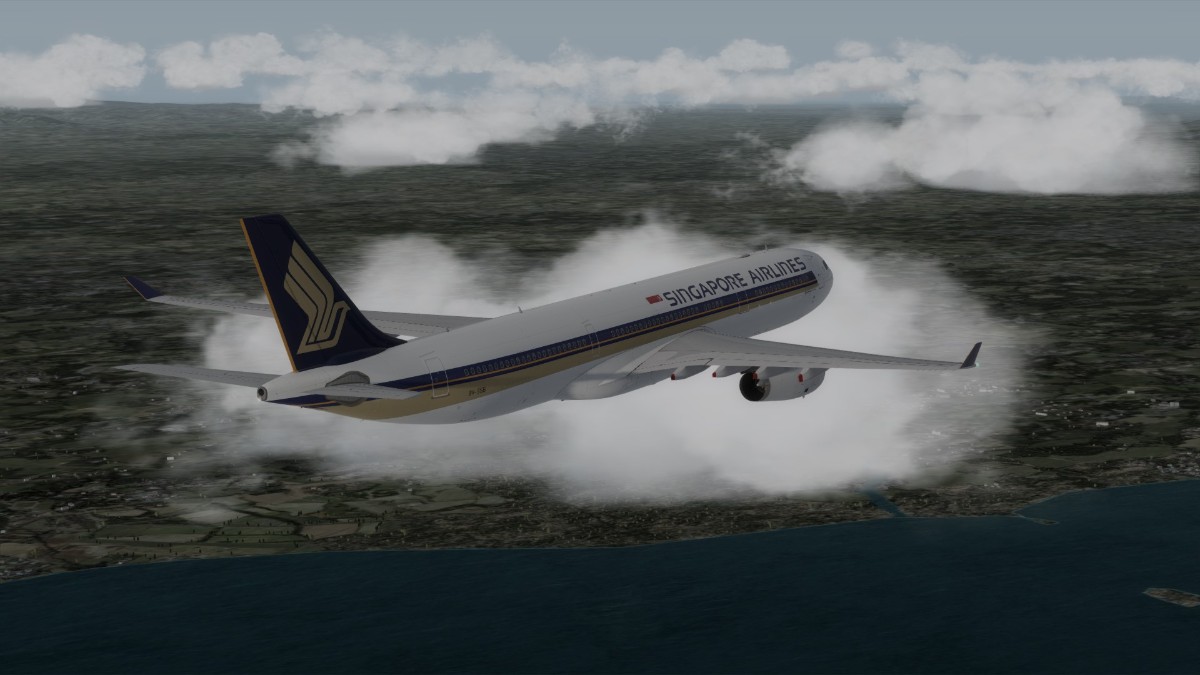 Singapore Airlines A333, WSSS-WIII-7401 