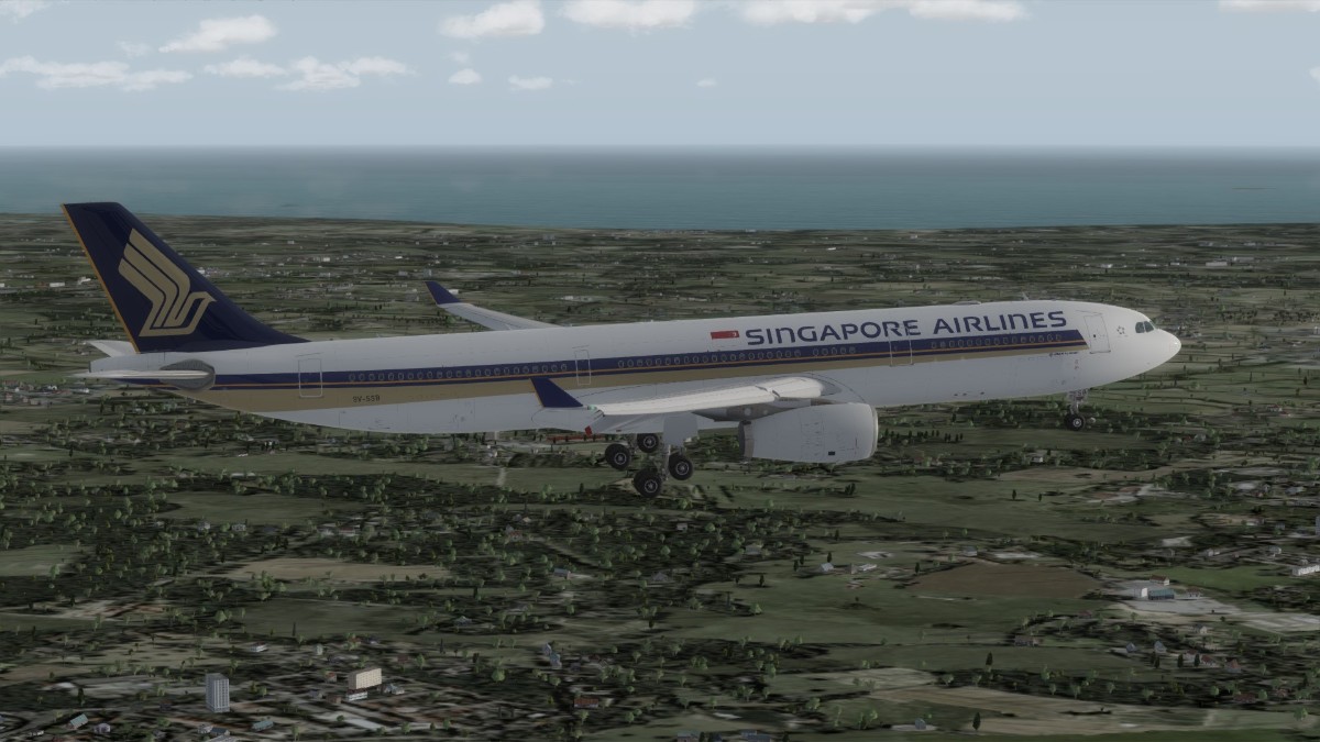 Singapore Airlines A333, WSSS-WIII-2339 