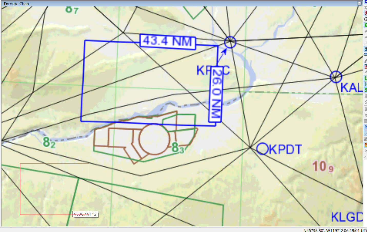 Jeppview的Enroute Chart的缩放问题-5151 