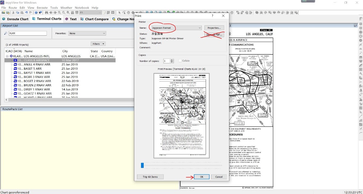 JeppView 打印导出航图编排错误问题完美解决-1235 