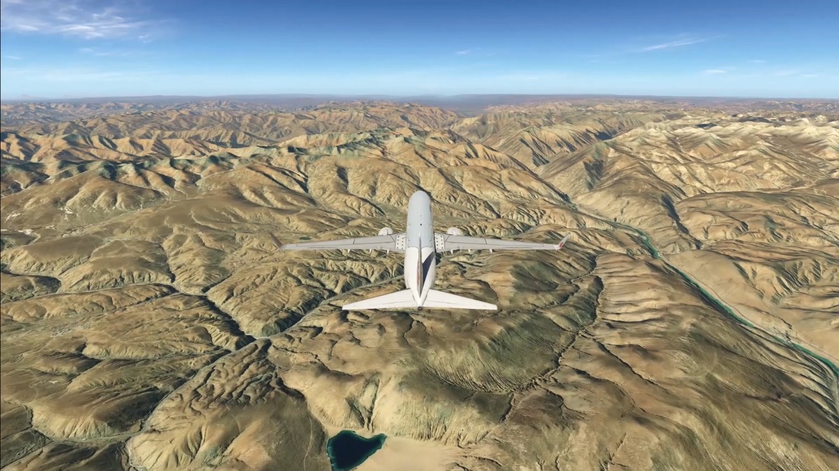 【X-Plane11鸟瞰中国】西藏及珠峰美景-6806 