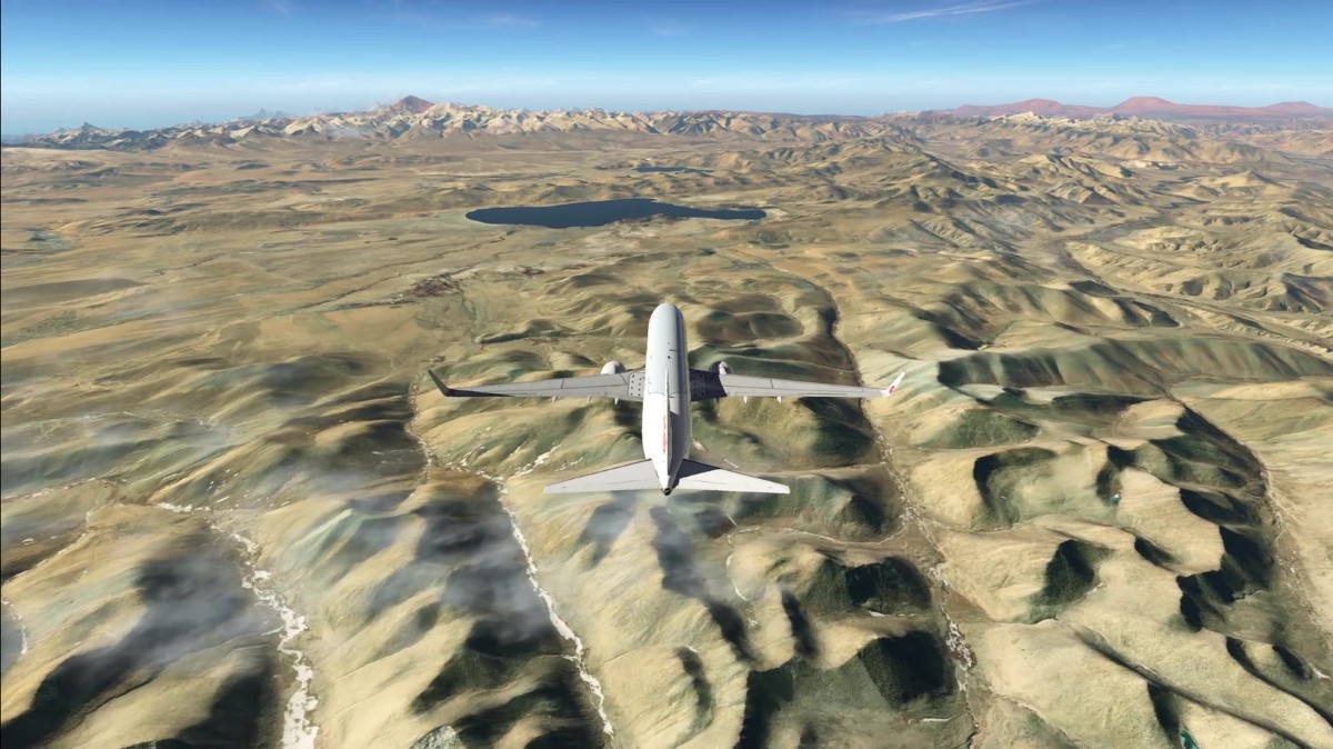 【X-Plane11鸟瞰中国】西藏及珠峰美景-1346 