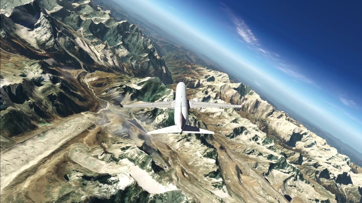 【X-Plane11鸟瞰中国】西藏及珠峰美景-4115 