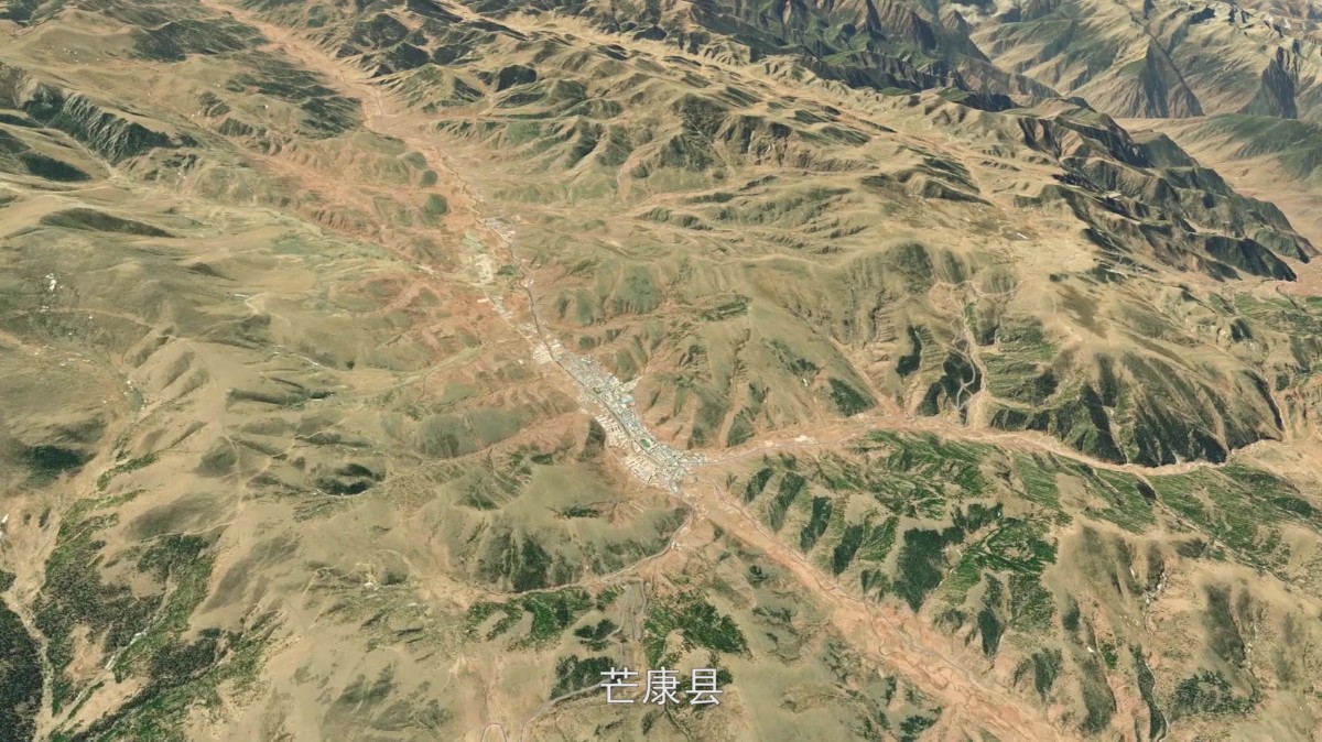 【X-Plane11鸟瞰中国】川藏线（南线）318国道沿途风景-7270 