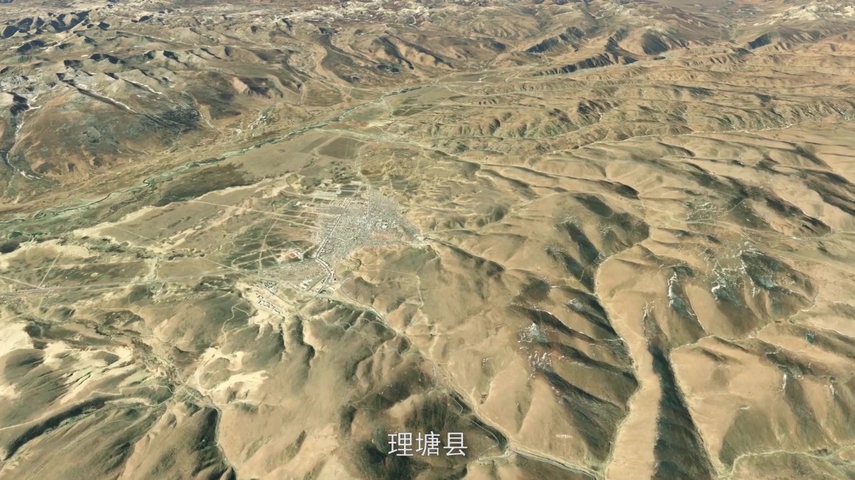 【X-Plane11鸟瞰中国】川藏线（南线）318国道沿途风景-8409 