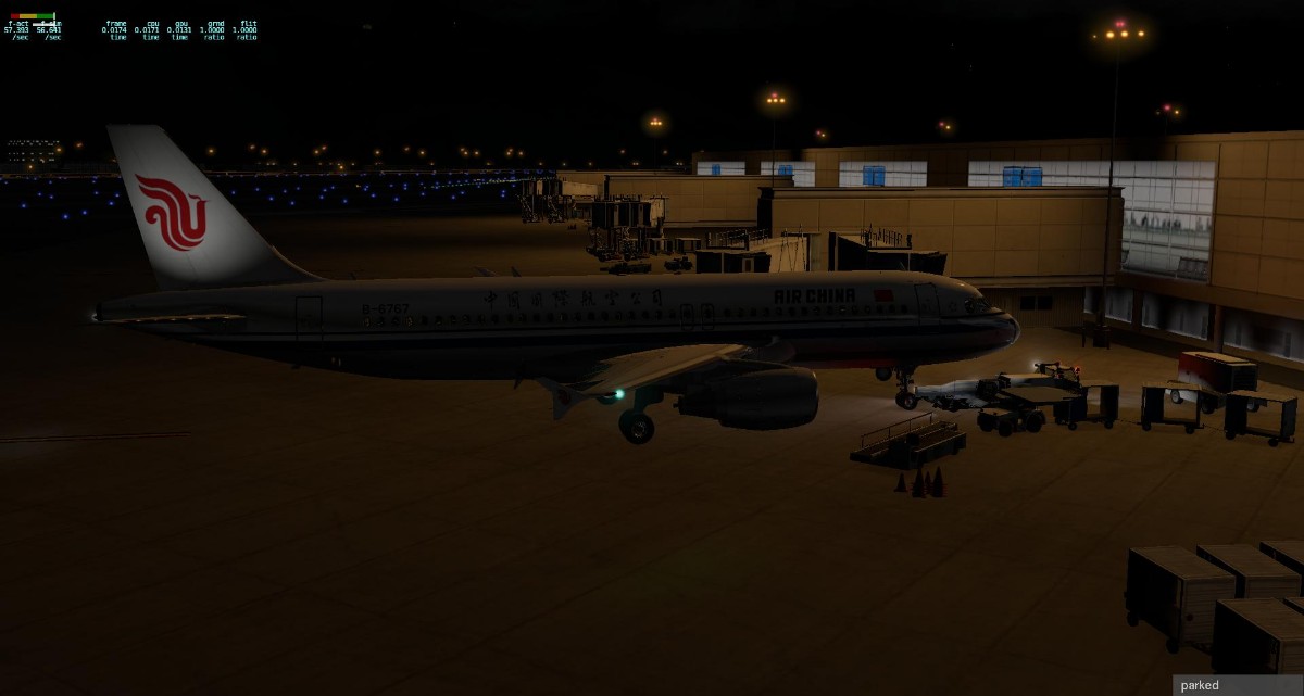 XP 11.50b1 FF320 VHHH-ZGGG试飞正常-7232 