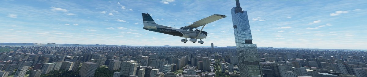 微软模拟飞行2020国内几个城市地景效果-733 