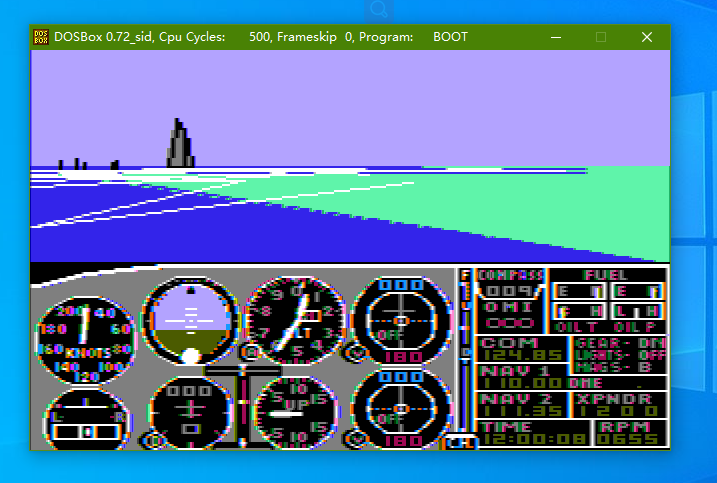 你们在期待微软模拟飞行2020，而我却玩起了第一代-907 