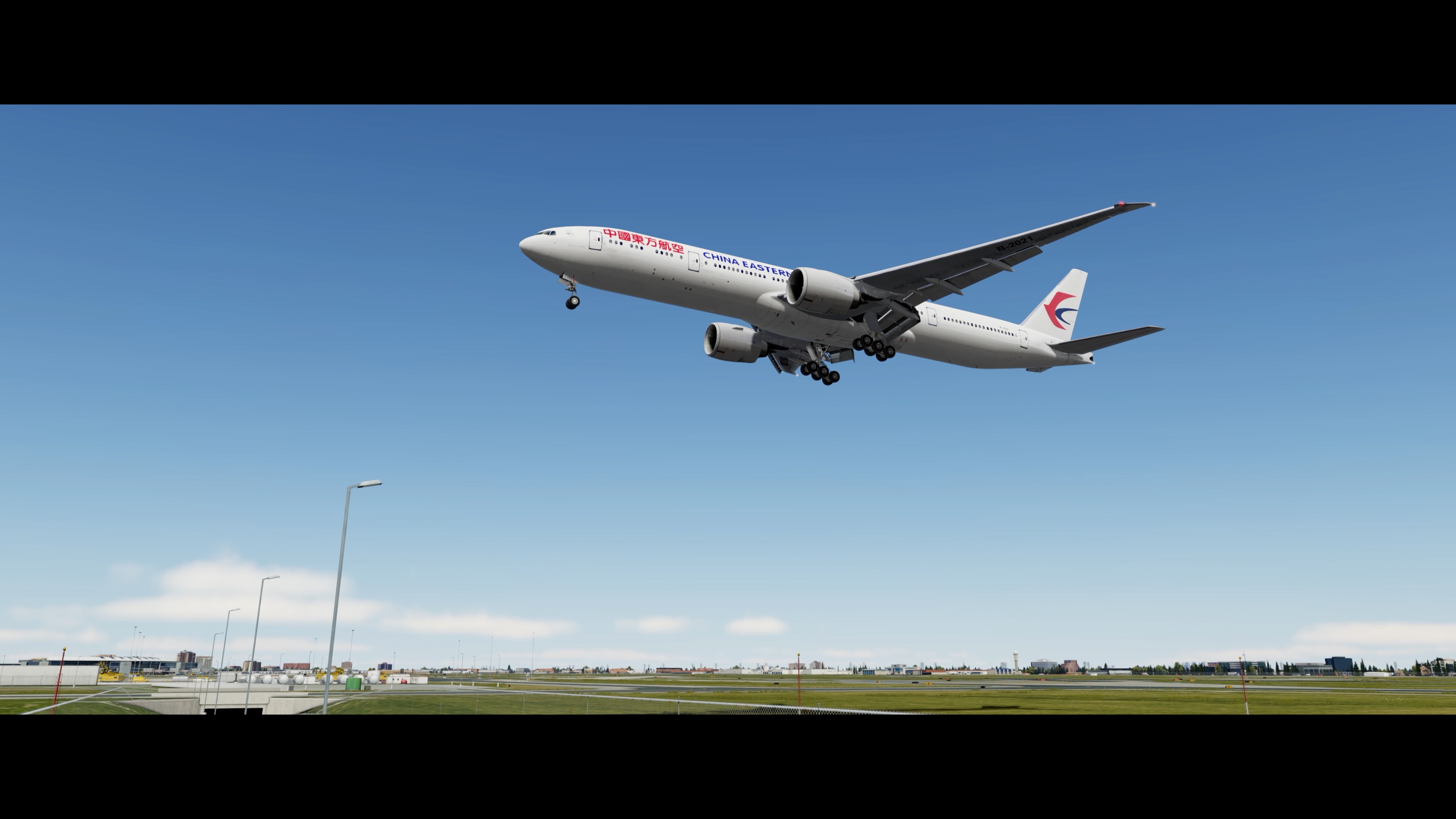 [P3DV5]最高画质模拟飞行短片 - &quot;天际线&quot;-6234 