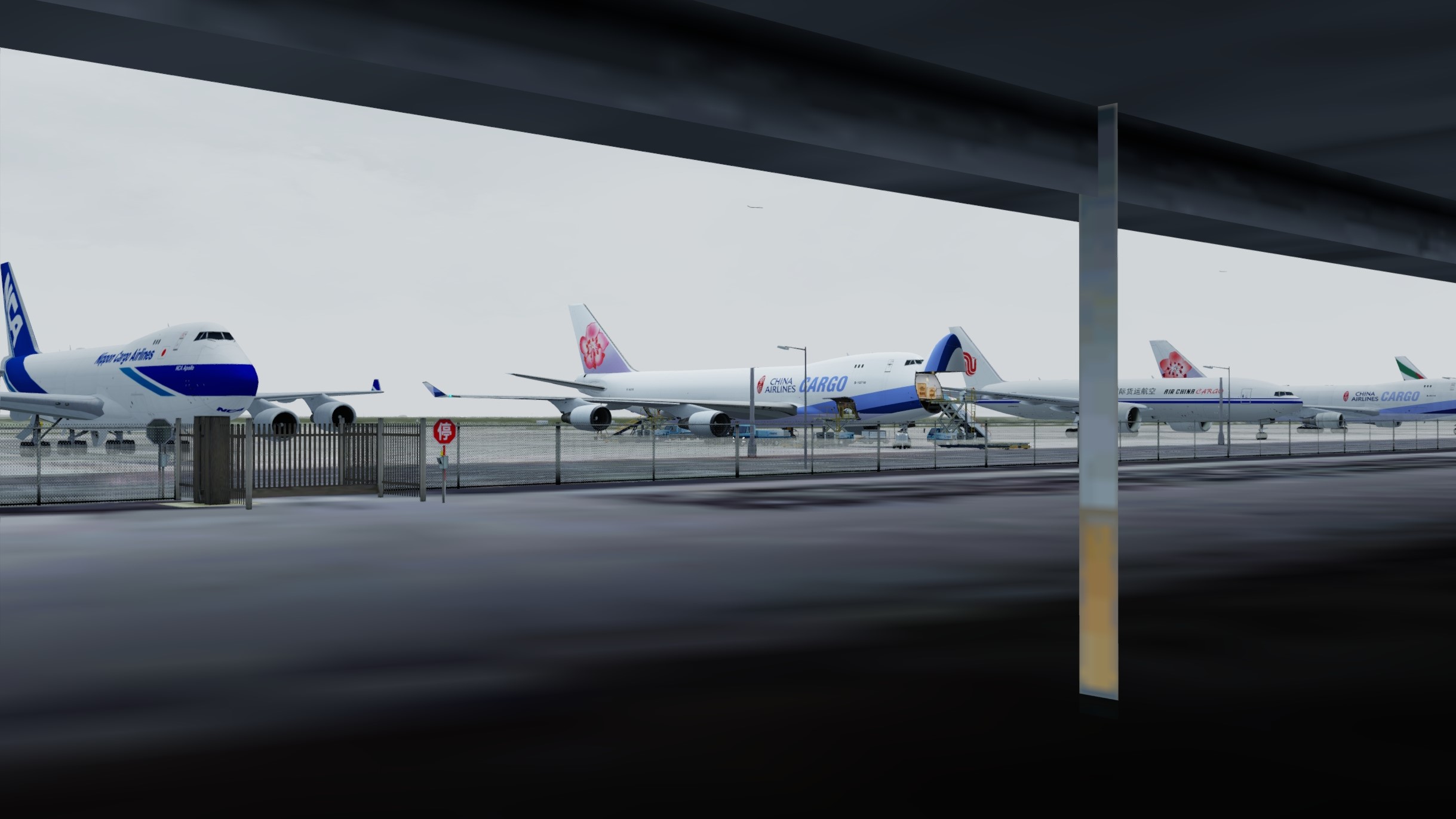 升级P3Dv5后PMDG747首飞-5997 