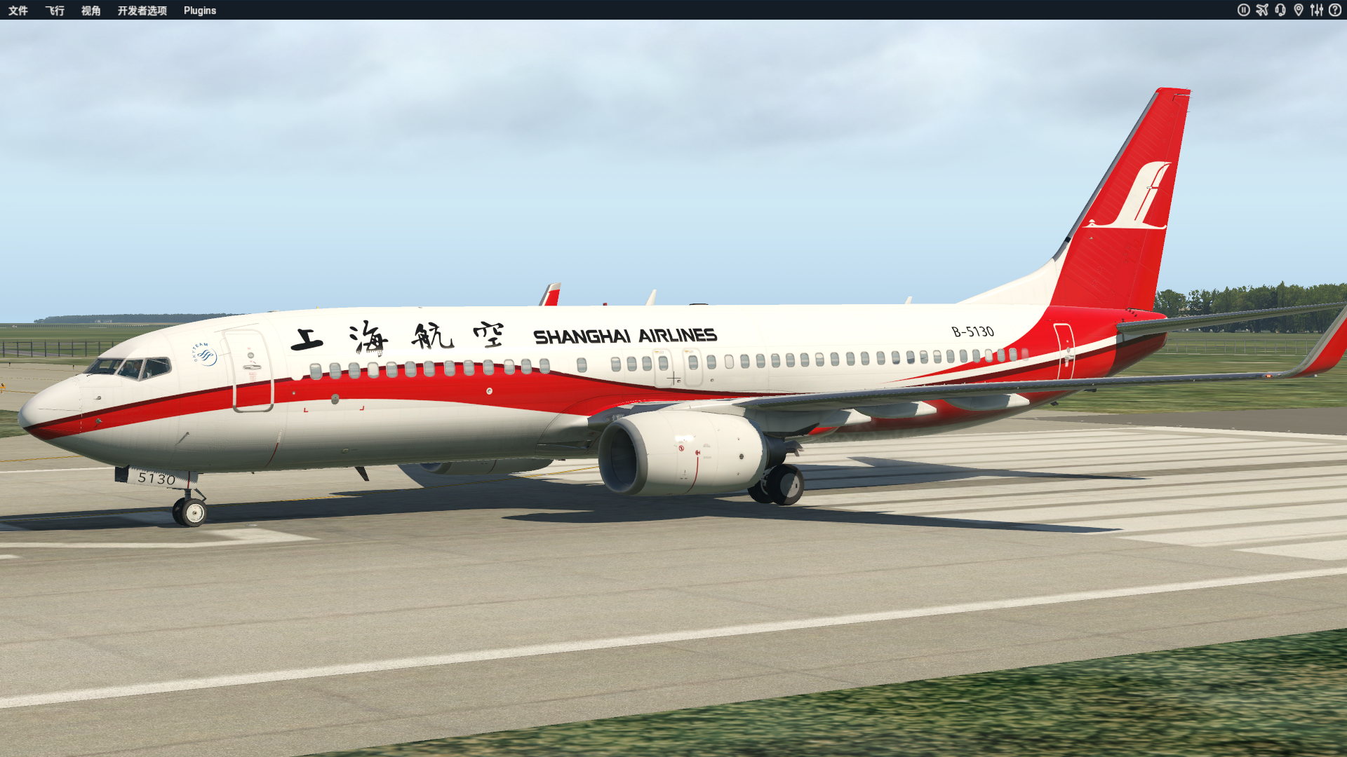 ZIBO738客机涂装-8185 