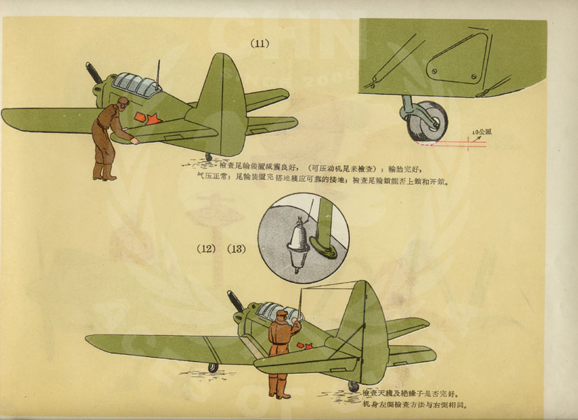 70年前的《飞行手册》长什么样——连环画-9018 