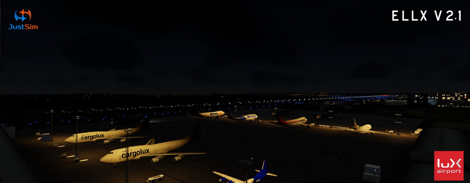 JustSim Luxembourg Findel Airport V2.1 for P3D 发布-7195 