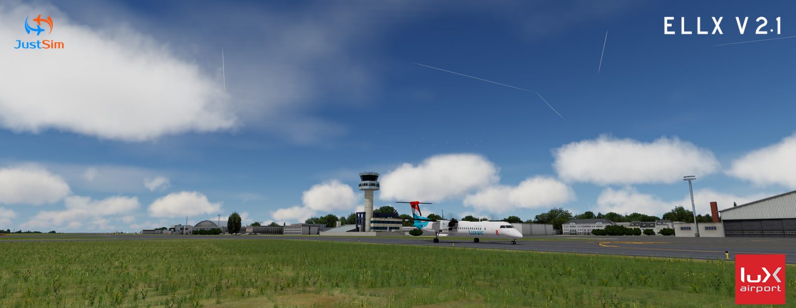 JustSim Luxembourg Findel Airport V2.1 for P3D 发布-2175 