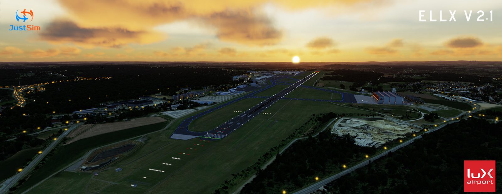 JustSim Luxembourg Findel Airport V2.1 for P3D 发布-1198 