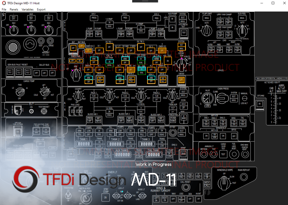 TFDi Design MD11进展更新-8421 