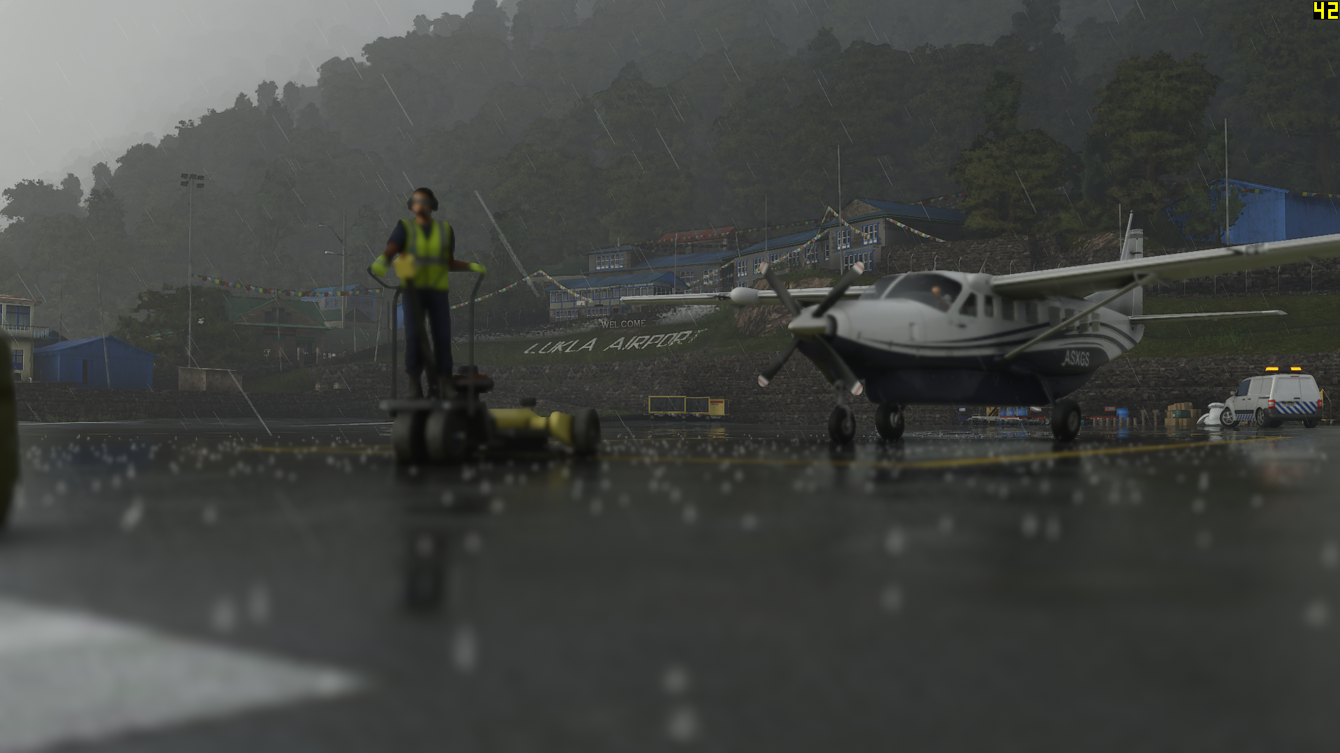 雨中的卢卡拉机场...-87 