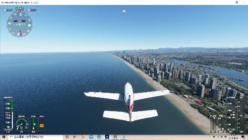 微软模拟飞行2020里的澳大利亚黄金海岸-2135 