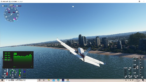 微软模拟飞行2020里的澳大利亚黄金海岸-4775 