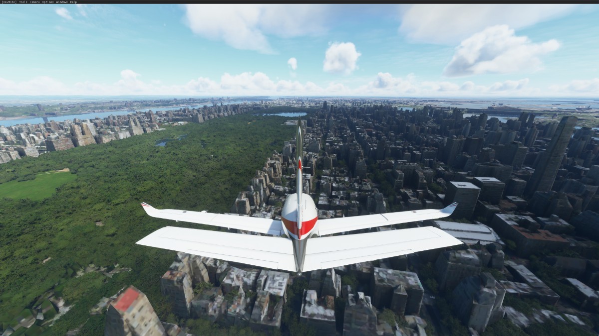 飞行模拟2020中的鬼城-4446 