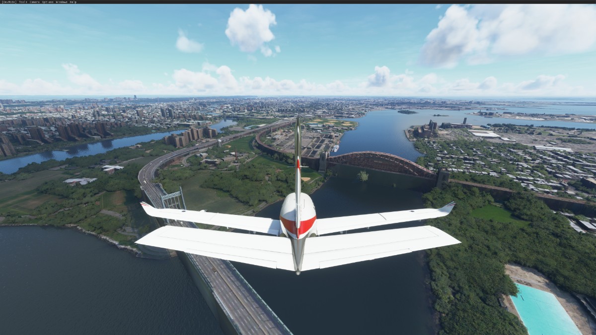 飞行模拟2020中的鬼城-4095 