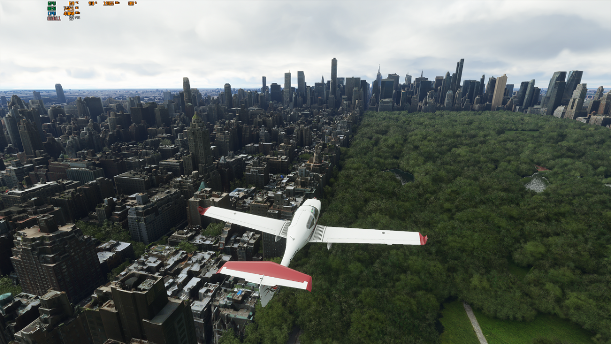 飞行模拟2020中的鬼城-3352 