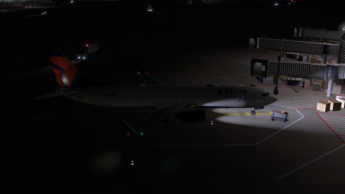 XPLANE11 zibo 737-3040 