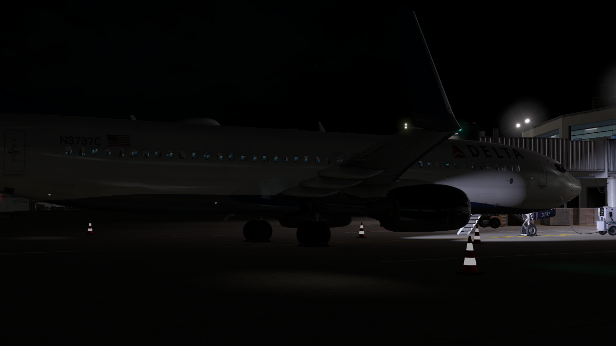 XPLANE11 zibo 737-8573 