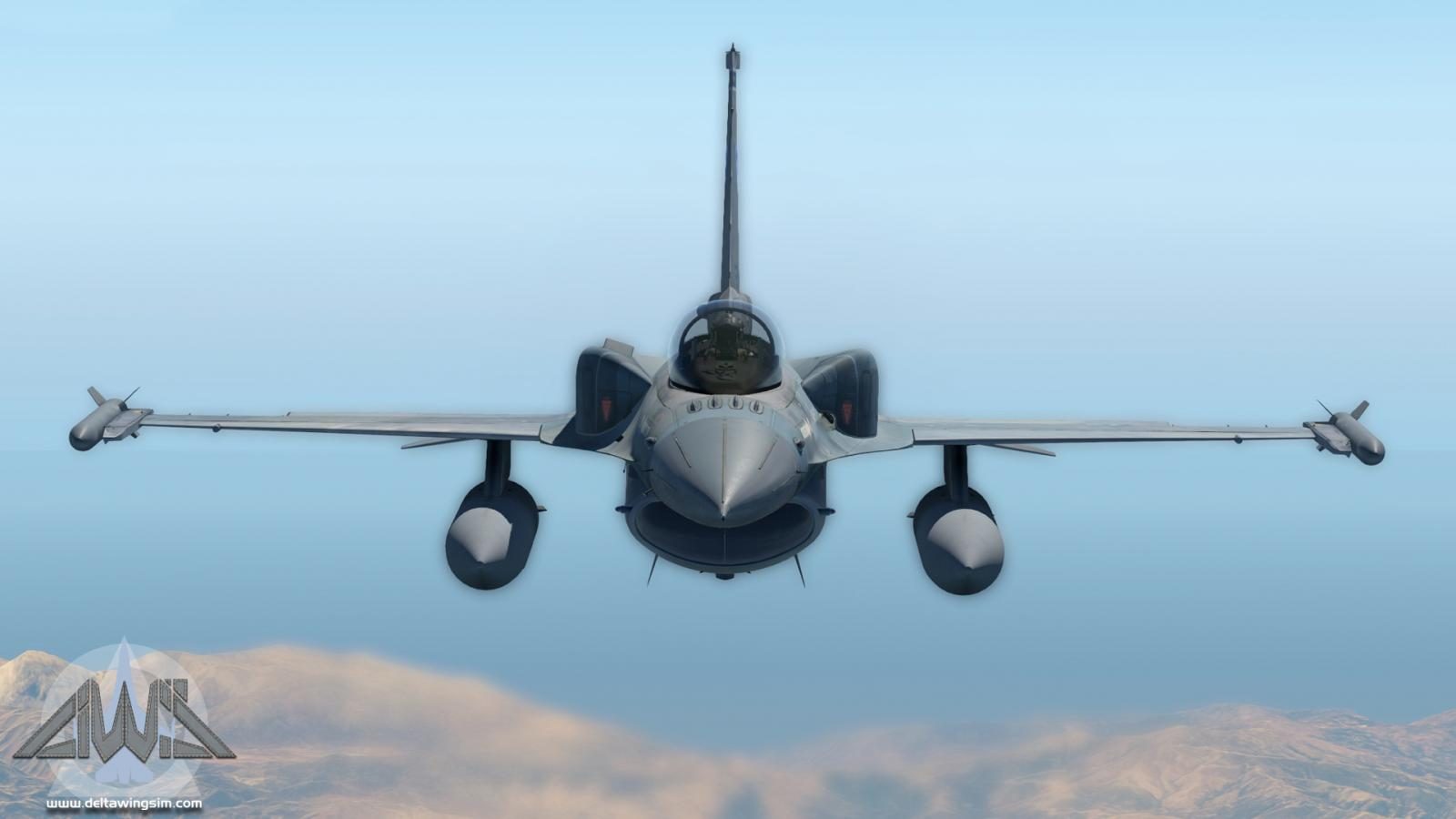 DeltaWing Simulations 宣布 F-16  X-Plane 11-2243 