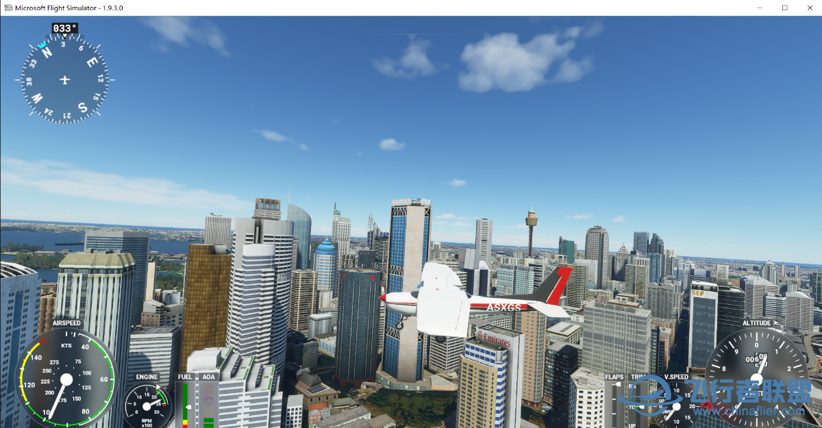 微软模拟飞行2020安装了orbx的悉尼-5769 