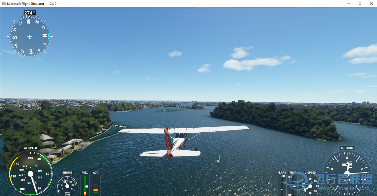 微软模拟飞行2020安装了orbx的悉尼-4024 