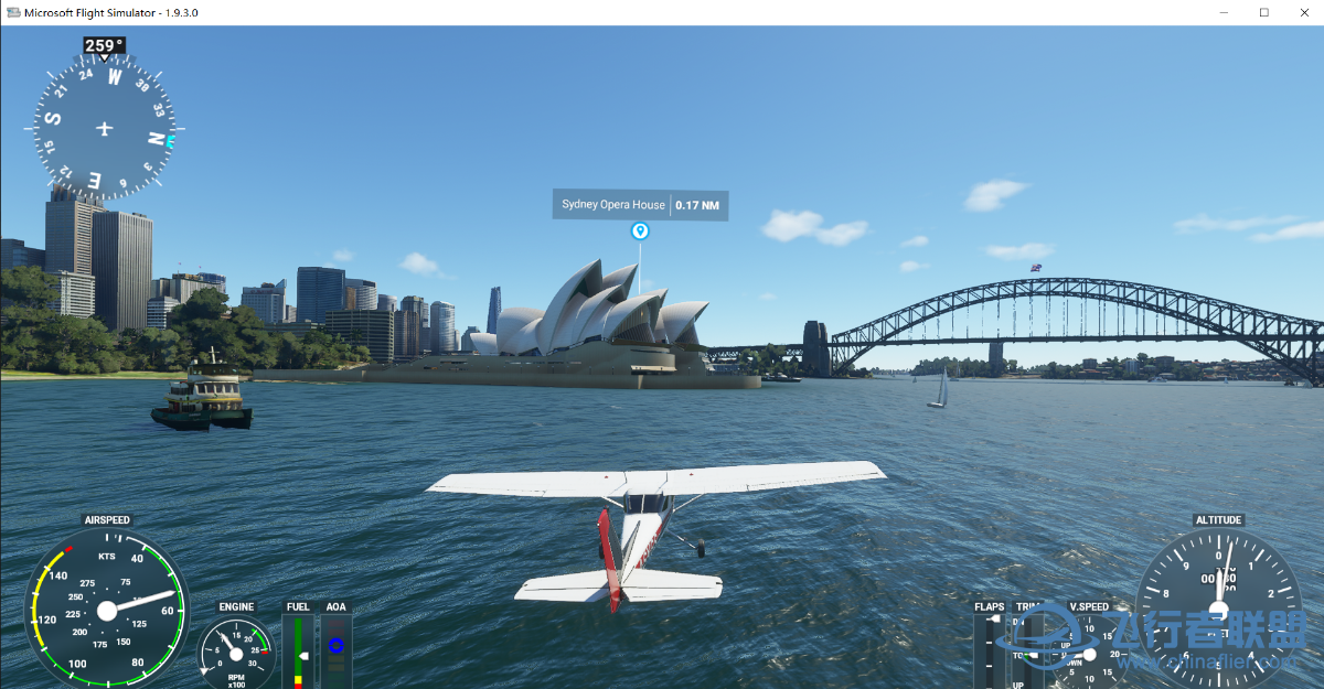 微软模拟飞行2020安装了orbx的悉尼-1449 