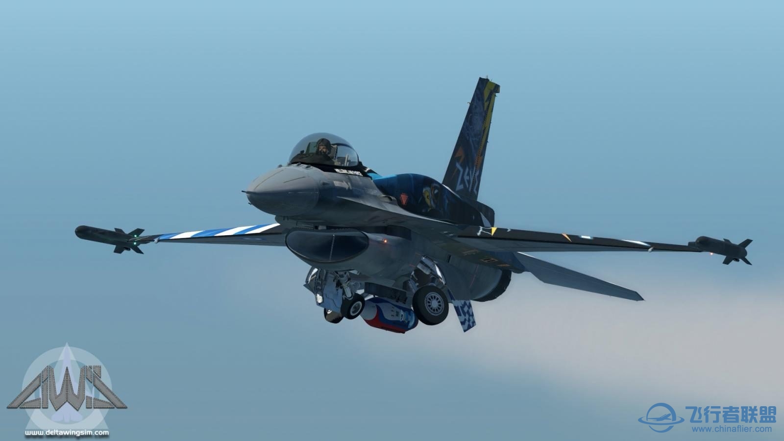 DeltaWing Simulations 发布 F-16C XPL-9898 