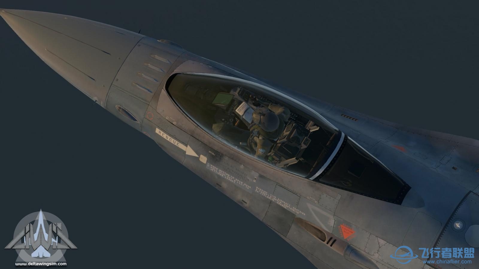 DeltaWing Simulations 发布 F-16C XPL-2197 