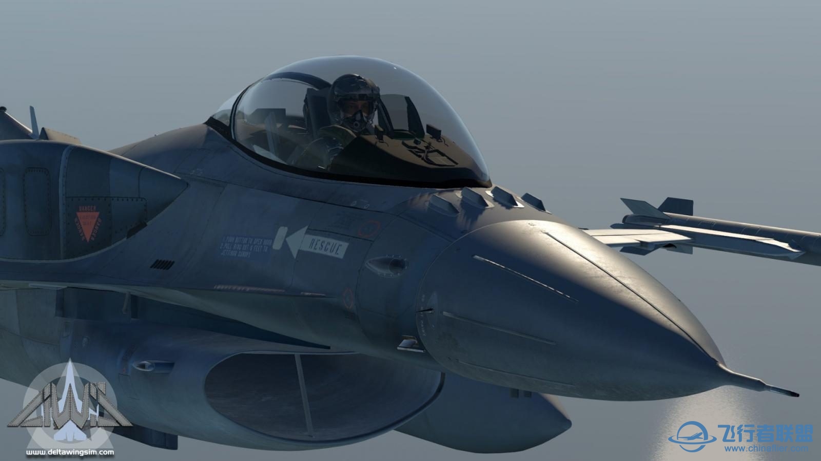 DeltaWing Simulations 发布 F-16C XPL-3526 