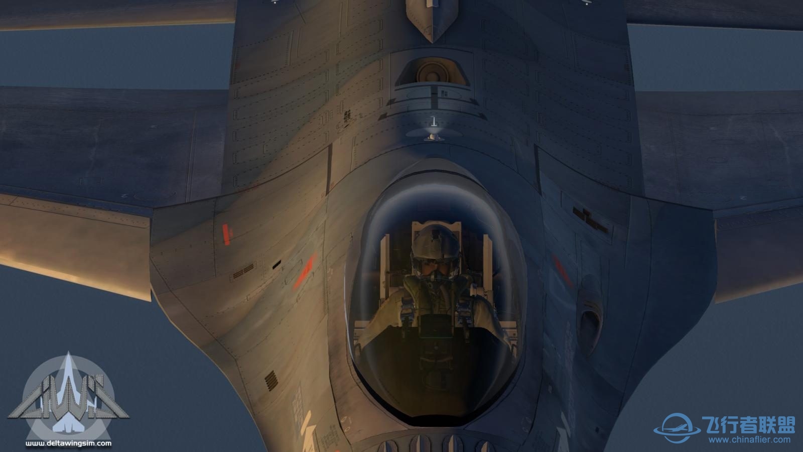 DeltaWing Simulations 发布 F-16C XPL-2510 