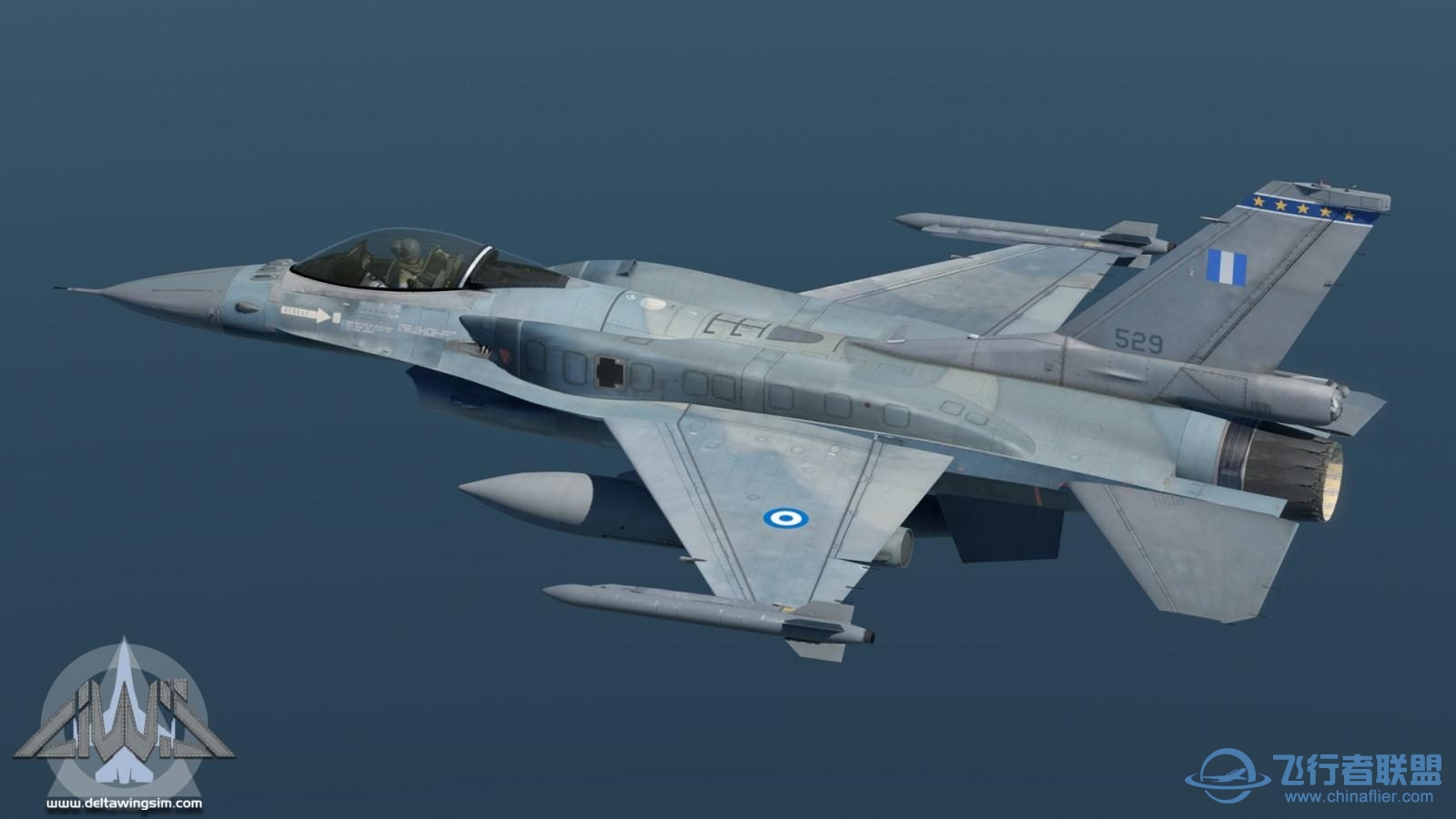 DeltaWing Simulations 发布 F-16C XPL-649 
