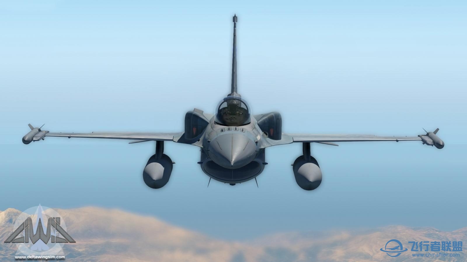 DeltaWing Simulations 发布 F-16C XPL-8860 