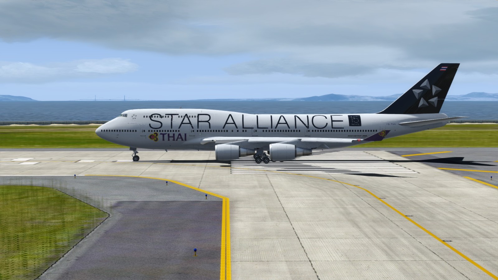 泰航星空联盟涂装-9004 