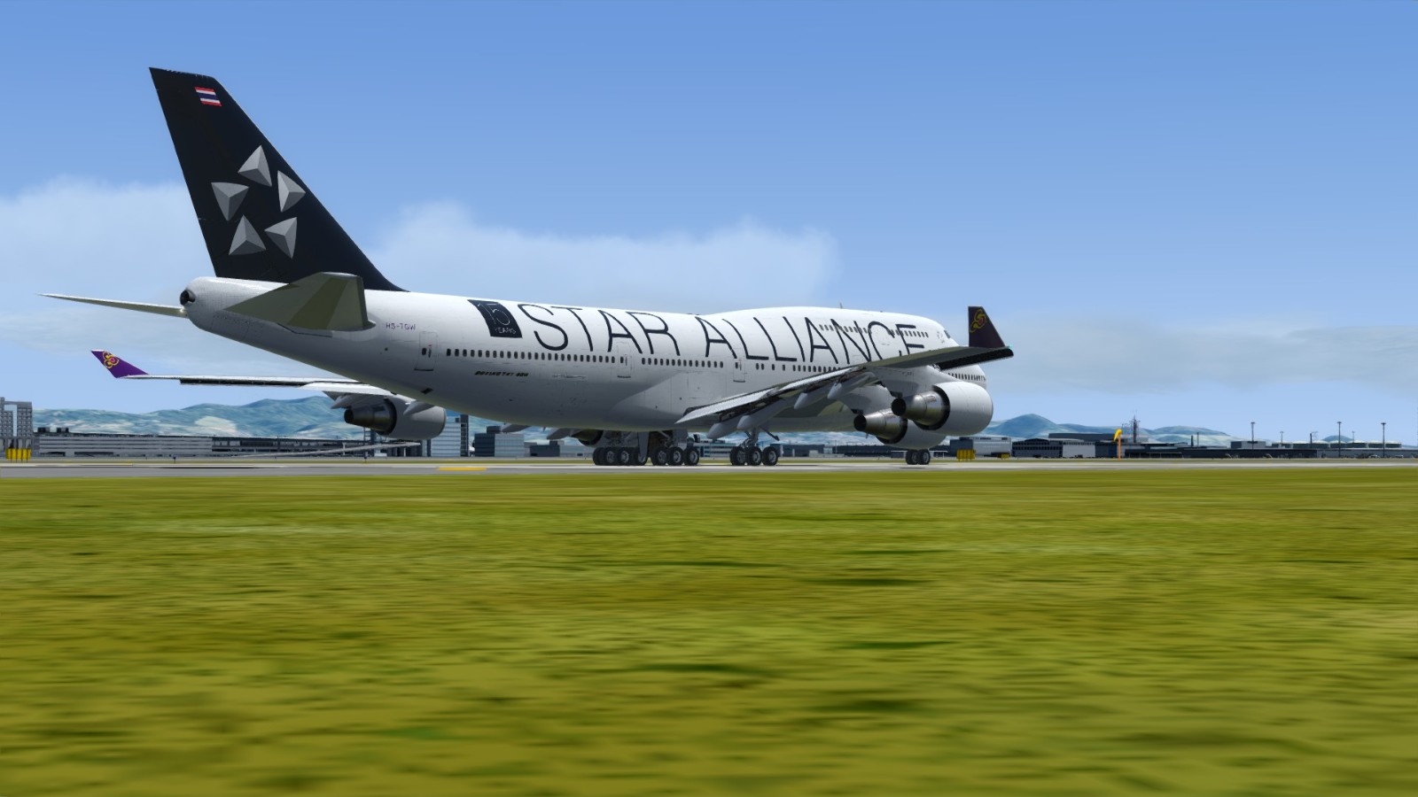 泰航星空联盟涂装-8290 