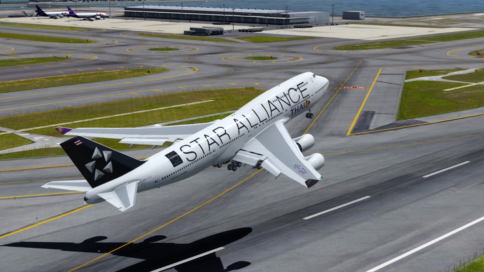 泰航星空联盟涂装-5515 