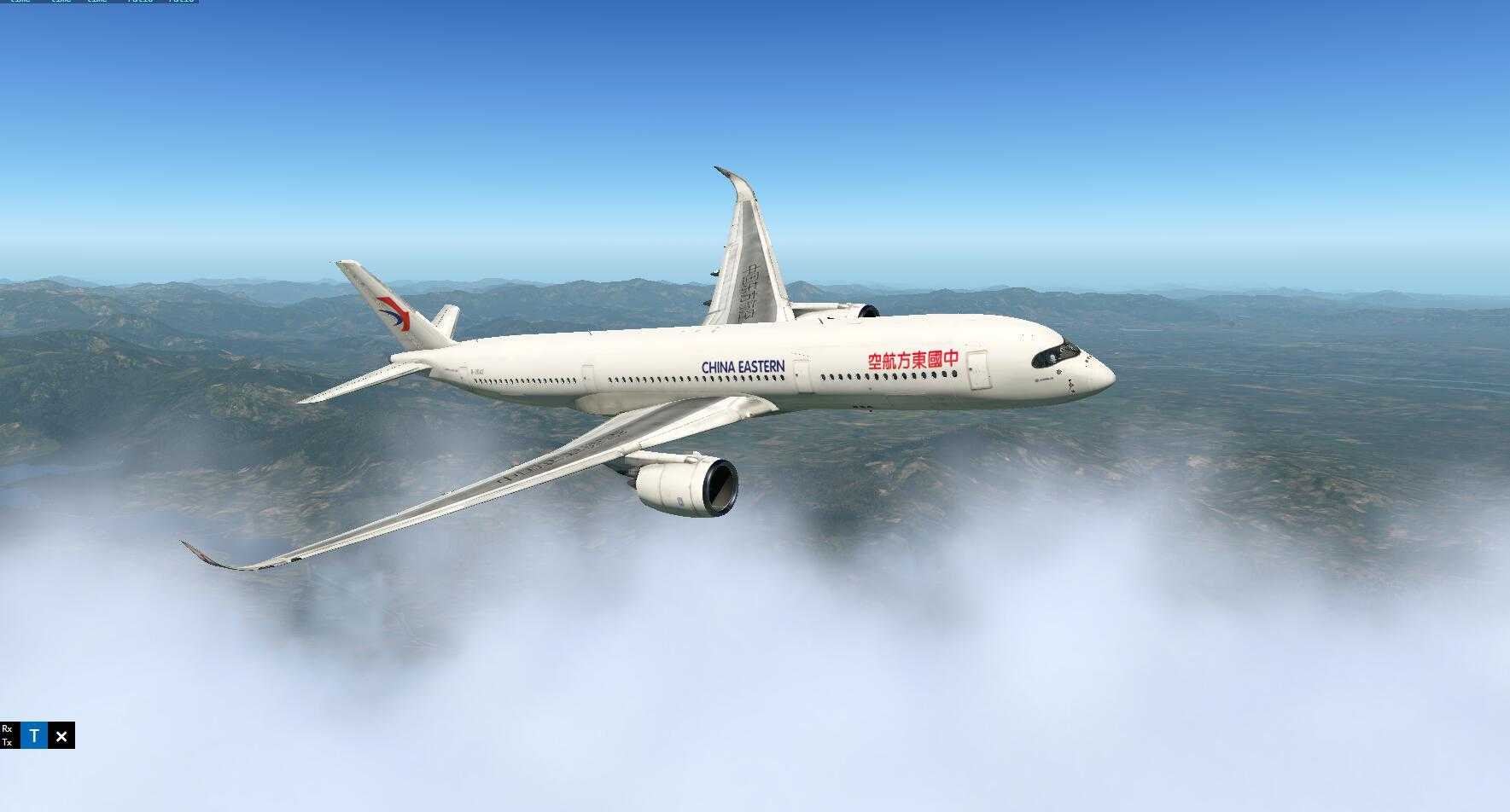 【X-Plane11】FF350飞行-9737 