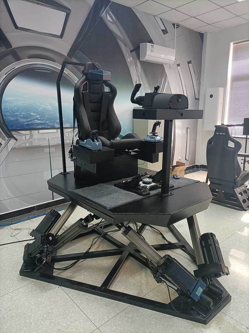 飞行者联盟研制六自由度VR全动飞行座椅-6703 