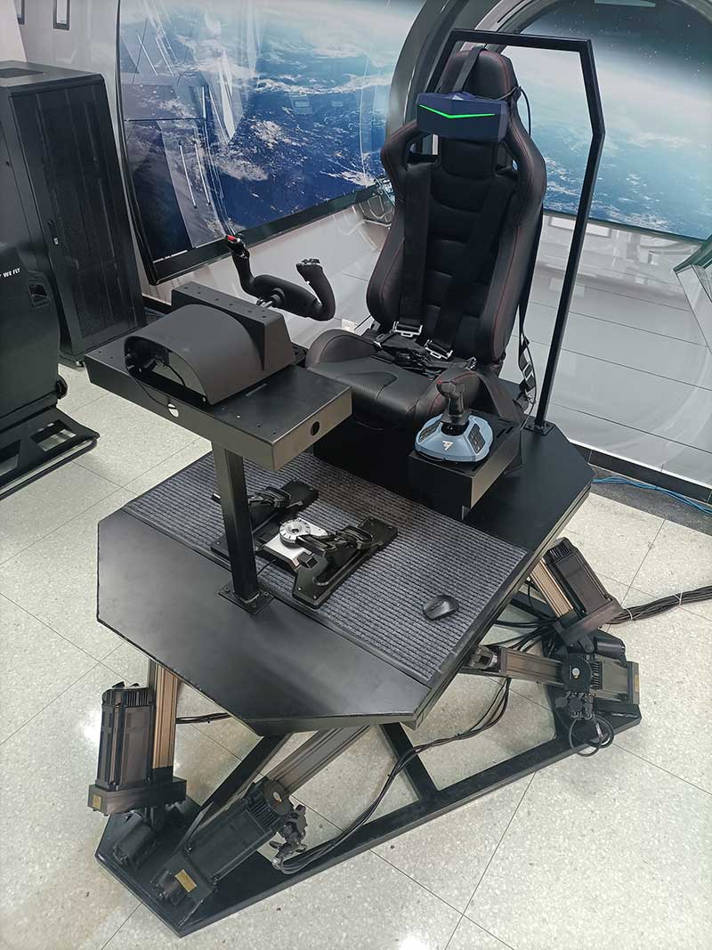 飞行者联盟研制六自由度VR全动飞行座椅-1605 