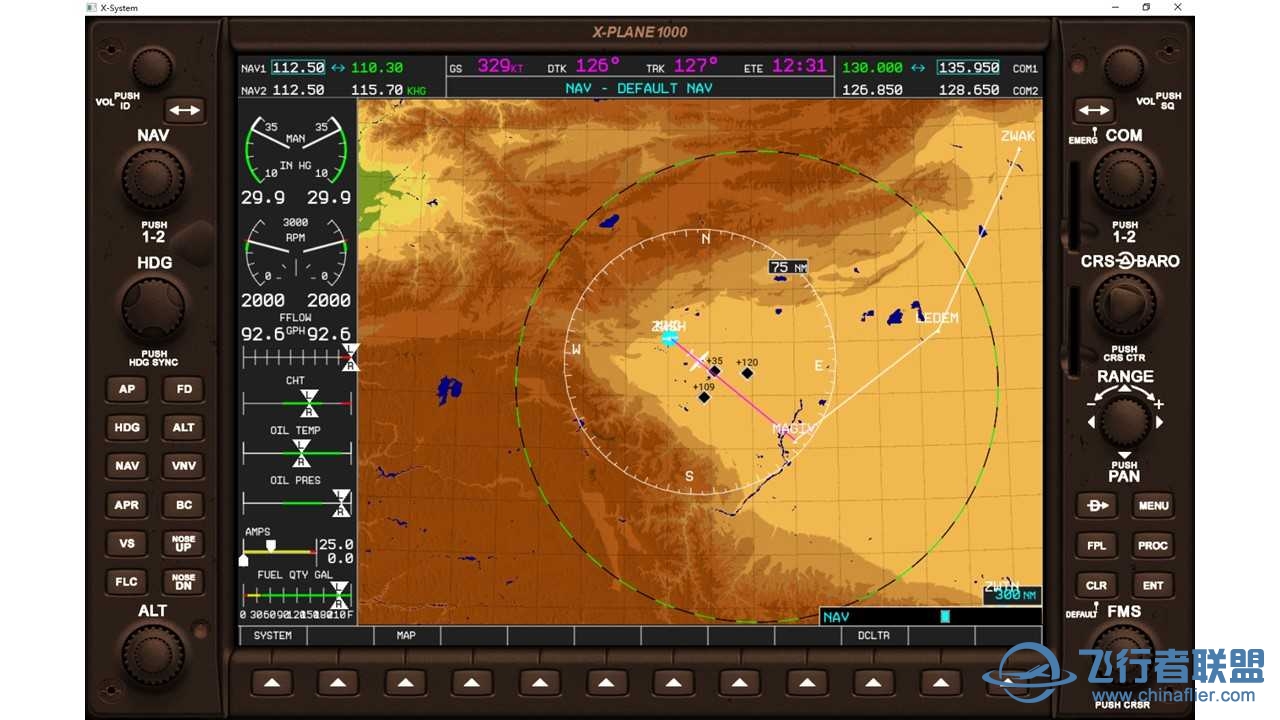 CNAIP机场 环中国飞行——更新至第三十七站——ZWSH 2 ZWAK-293 