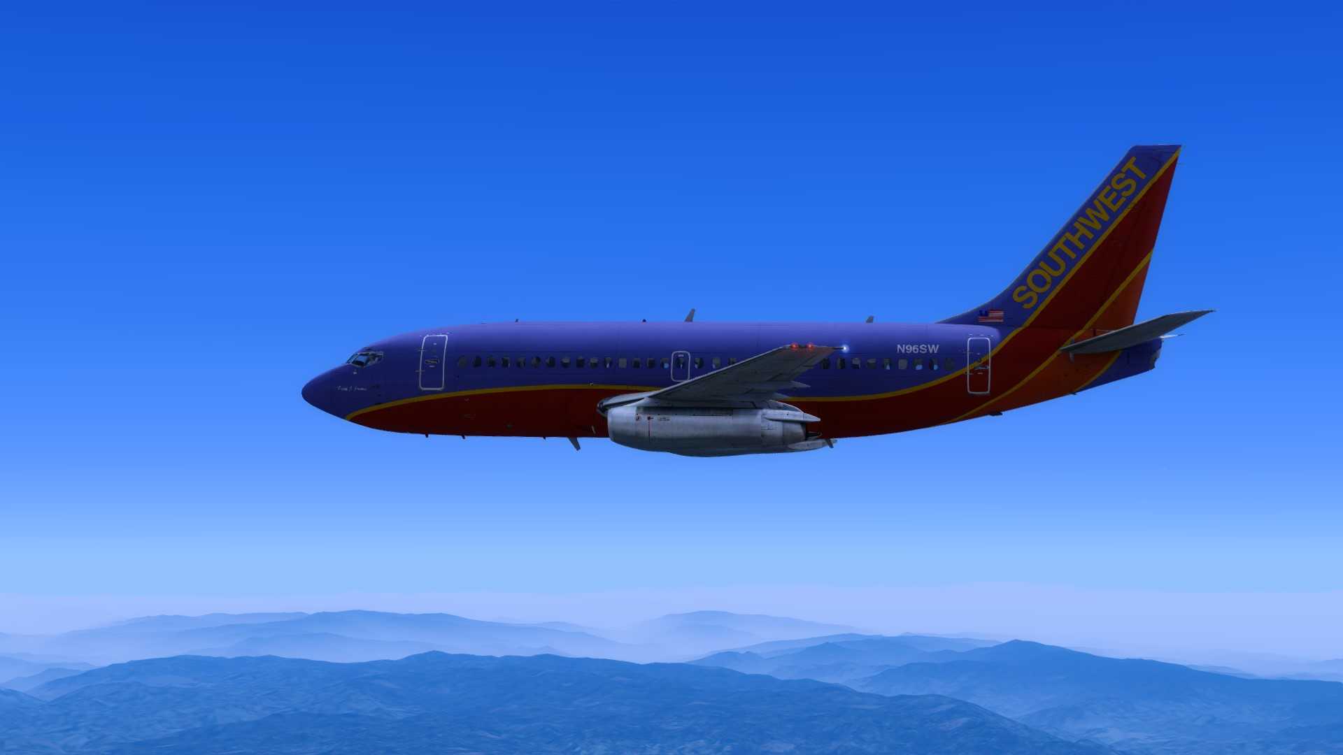 西南航空737-200-9851 