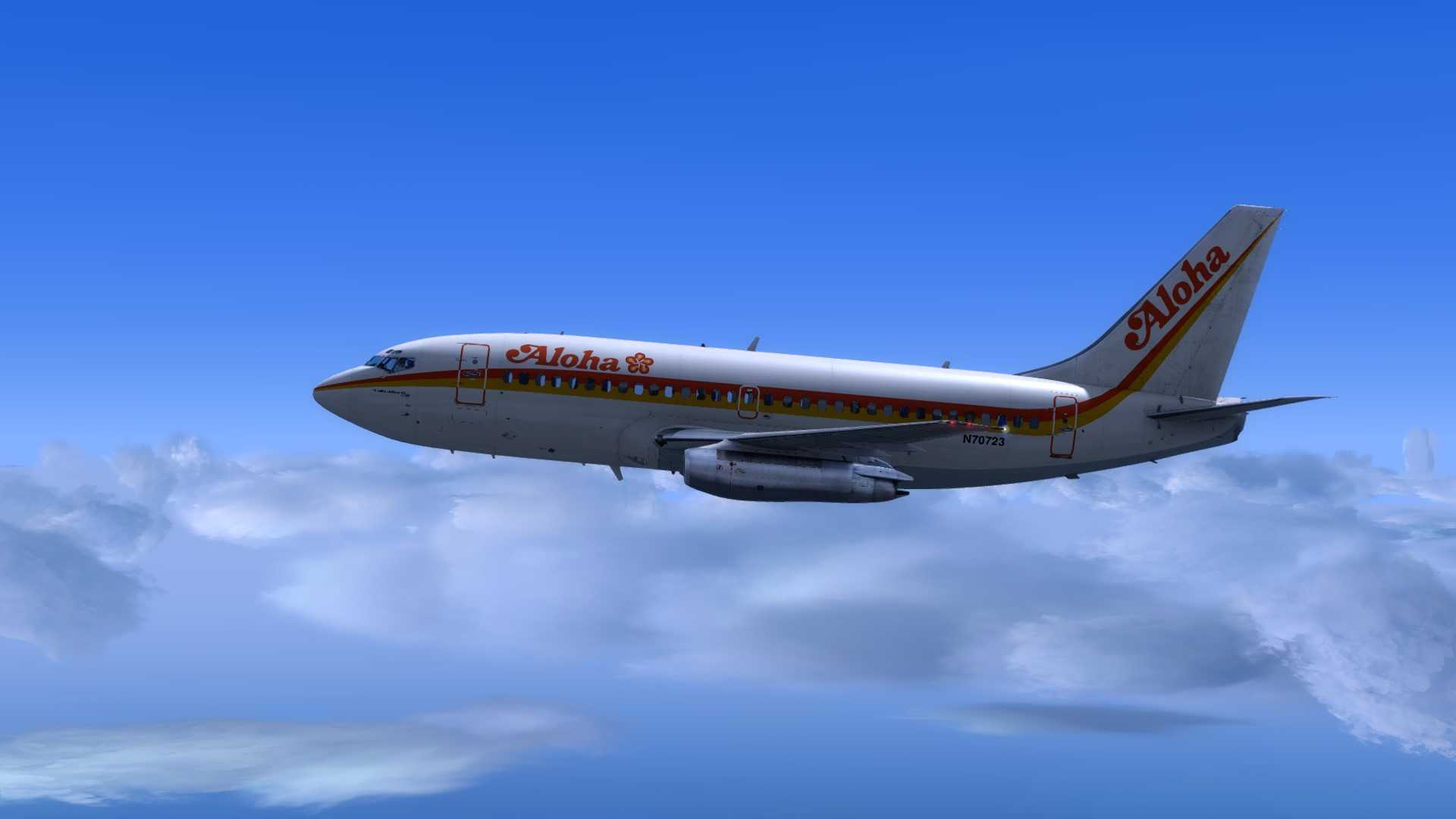 阿罗哈航空737-200-4965 