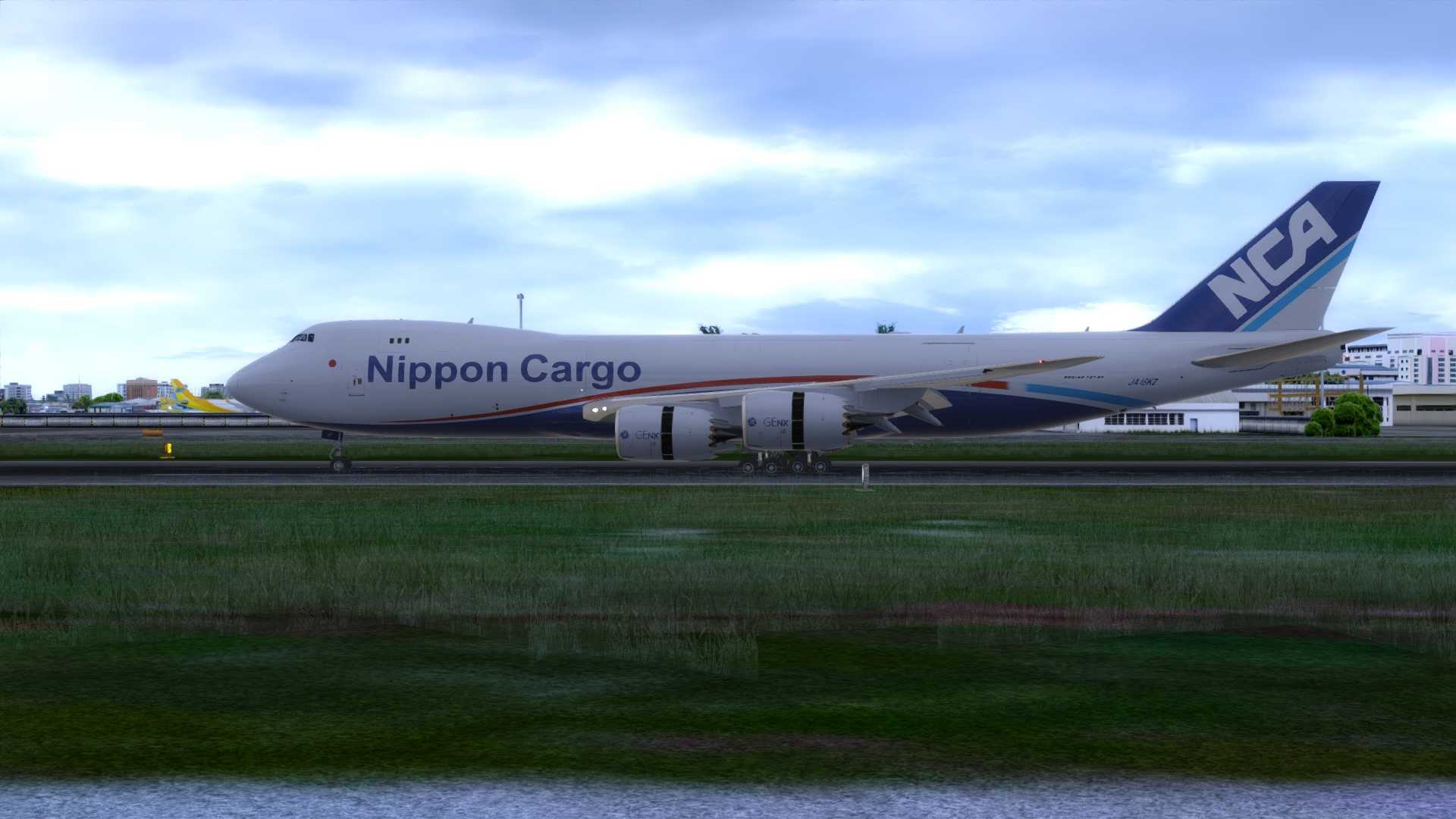 NCA 747-8F降落马尼拉-2187 